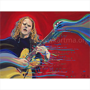 Warren Haynes Print by Artist John Bukaty