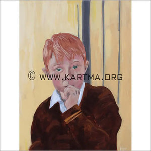 Innocent Boy - print by Artist John Bukaty