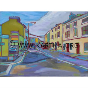 Road Less Traveled, Ireland by Artist John Bukaty