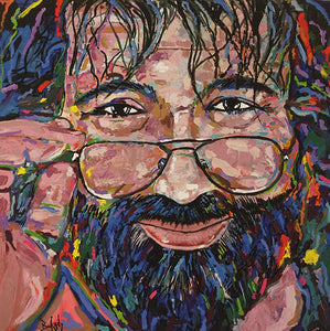 Jerry Garcia Print by Artist John Bukaty